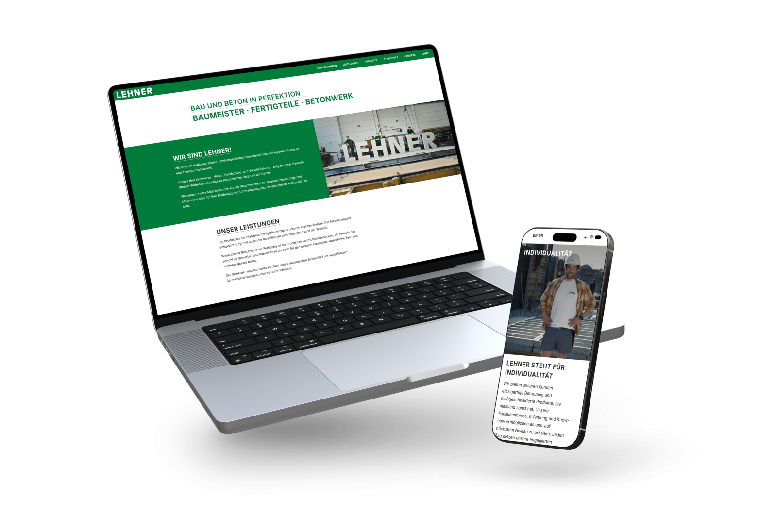 Website LEHNER – von FARA MEDIA