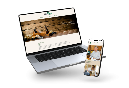 Website Tischlerei Ecker – von FARA MEDIA